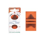 Synålar långa nickelfria nr 3-9 mix, 100-pack