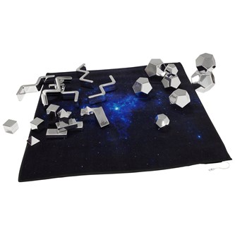 Glittrande matta 1x1 m