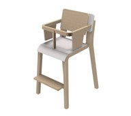 Barnstol Ester sh 50 cm, med reglerbart fotstöd och bygel