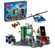 LEGO® City Police Polisjakt vid banken