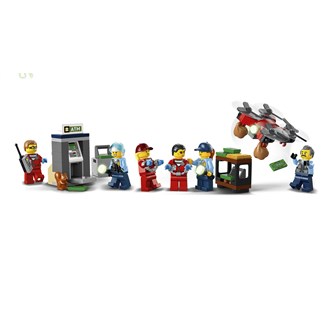 LEGO® City Police Polisjakt vid banken
