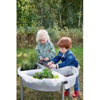 Utforskningsbaljor på ben