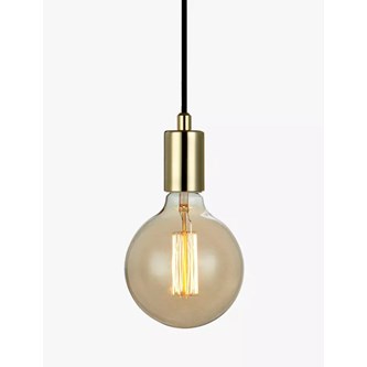 Pendellampa Sky inkl Ljuskälla LED Glob 95mm 4W dimbar.