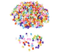 Rörpärlor påskfärger 5000-pack