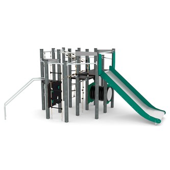 Recycled:play klätterställning 1450