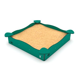 Recycled:play sandlåda kvadrat 0801