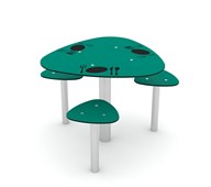 Recycled:play bord med sittplatser 0816