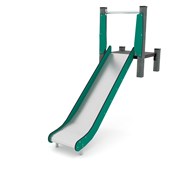 Recycled:play rutschkana med plattform 120 cm 1442