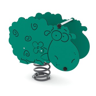 Recycled:play fjädergunga får 0609