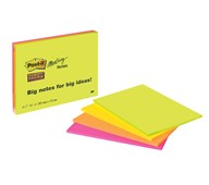 Postit Mötesnotis Super sticky 4 block