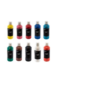 Lekolar textilfärg 250 ml 10 färger