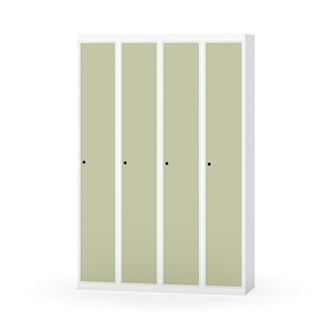 Skolskåp Novis plant tak 1:4 B120