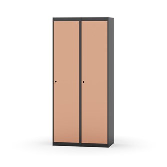 Skolskåp Novis plant tak 1:2 B80