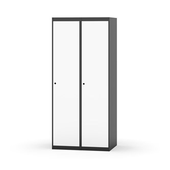 Skolskåp Novis plant tak 1:2 B80