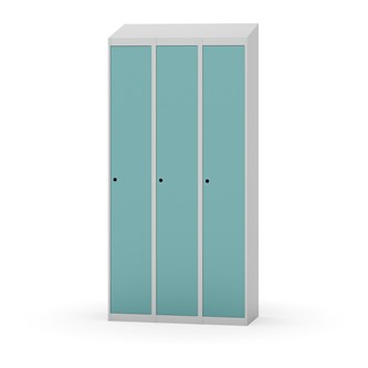 Skolskåp Novis sluttande tak 1:3 B90