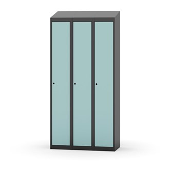 Skolskåp Novis sluttande tak 1:3 B90