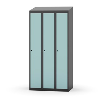 Skolskåp Novis sluttande tak 1:3 B90