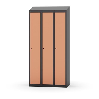 Skolskåp Novis sluttande tak 1:3 B90