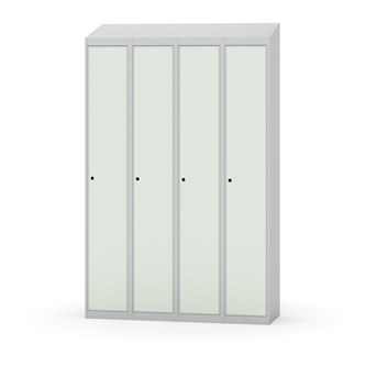 Skolskåp Novis sluttande tak 1:4 B120