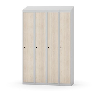 Skolskåp Novis sluttande tak 1:4 B120