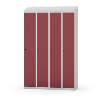 Skolskåp Novis sluttande tak 1:4 B120