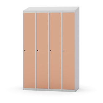 Skolskåp Novis sluttande tak 1:4 B120