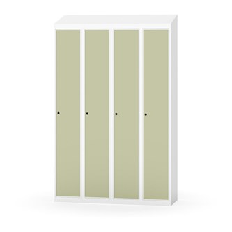 Skolskåp Novis sluttande tak 1:4 B120