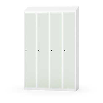 Skolskåp Novis sluttande tak 1:4 B120