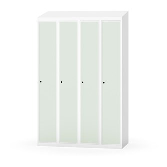 Skolskåp Novis sluttande tak 1:4 B120