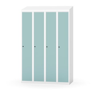 Skolskåp Novis sluttande tak 1:4 B120