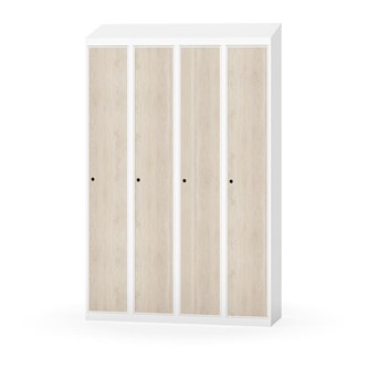 Skolskåp Novis sluttande tak 1:4 B120