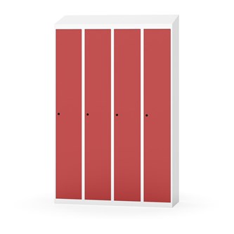 Skolskåp Novis sluttande tak 1:4 B120