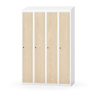 Skolskåp Novis sluttande tak 1:4 B120