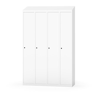 Skolskåp Novis sluttande tak 1:4 B120