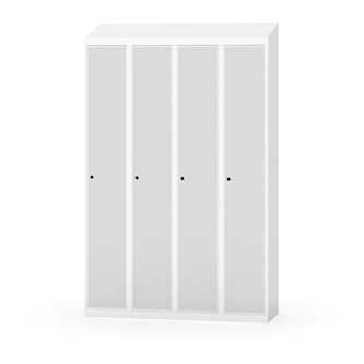 Skolskåp Novis sluttande tak 1:4 B120