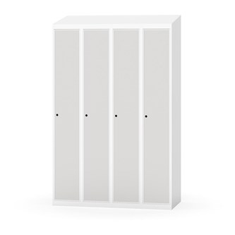 Skolskåp Novis sluttande tak 1:4 B120