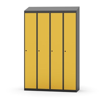 Skolskåp Novis sluttande tak 1:4 B120