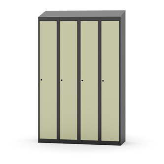 Skolskåp Novis sluttande tak 1:4 B120