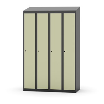 Skolskåp Novis sluttande tak 1:4 B120