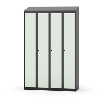 Skolskåp Novis sluttande tak 1:4 B120