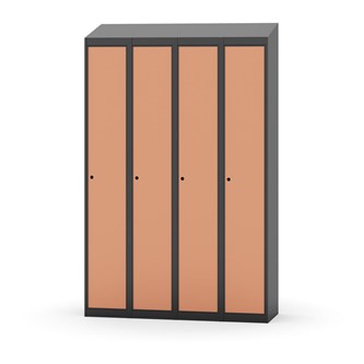 Skolskåp Novis sluttande tak 1:4 B120