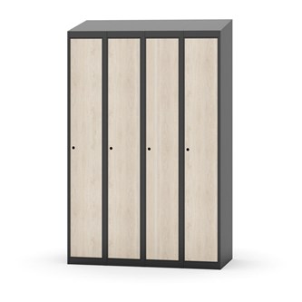 Skolskåp Novis sluttande tak 1:4 B120