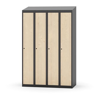 Skolskåp Novis sluttande tak 1:4 B120