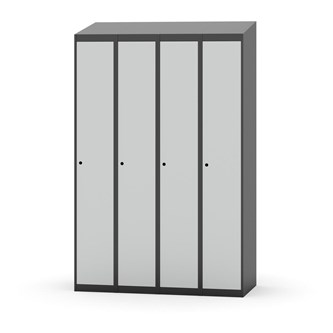 Skolskåp Novis sluttande tak 1:4 B120