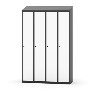 Skolskåp Novis sluttande tak 1:4 B120