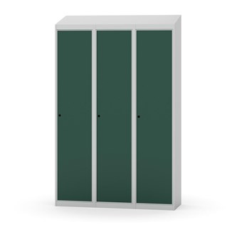 Skolskåp Novis sluttande tak 1:3 B120