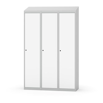 Skolskåp Novis sluttande tak 1:3 B120