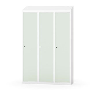 Skolskåp Novis sluttande tak 1:3 B120