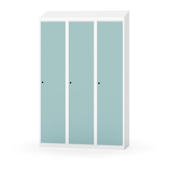 Skolskåp Novis sluttande tak 1:3 B120