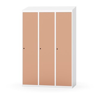 Skolskåp Novis sluttande tak 1:3 B120